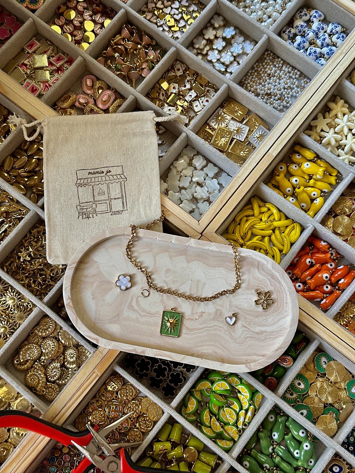 Atelier fabrication de bijoux