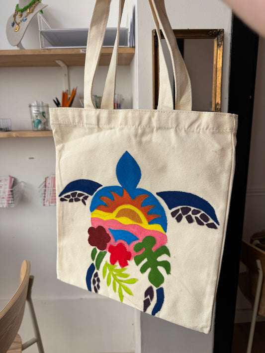 Textile painting workshop