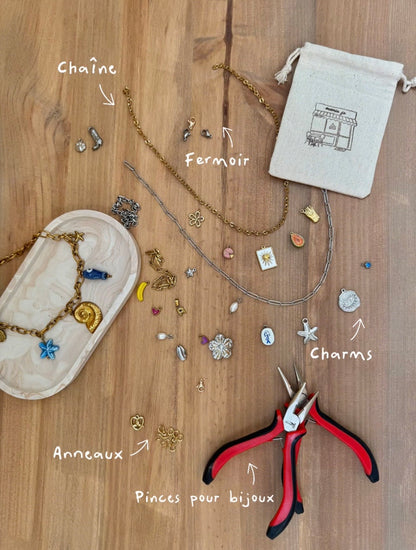Atelier fabrication de bijoux